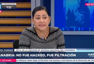 Karol Paredes: La PNP debe recuperar la confianza de la población