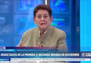 Lourdes Alcorta: Las FF.AA. tienen que defenderse también