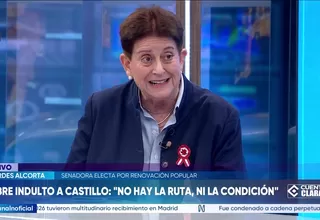 Lourdes Alcorta: Somos aliados prácticamente con Keiko Fujimori