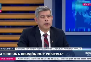Luis Galarreta: Kast fue muy cuidadoso en sus expresiones sobre Perú