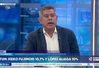 Luis Galarreta: Para mí, Keiko Fujimori ganó el 16 y el 21