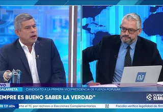 Luis Galarreta: La relación con muchos de Renovación no se ha quebrado