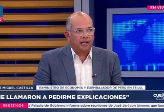 Luis Miguel Castilla: China es el quinto inversionista más importante del Perú