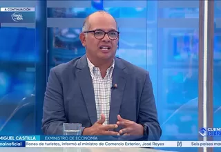 Luis Miguel Castilla: Muchas leyes de aprueban y no hay con qué financiarlas