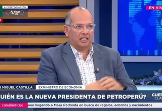 Luis Miguel Castilla sobre nombramiento de nueva presidenta de Petroperú: Respondería a manejos opacos o no dar información