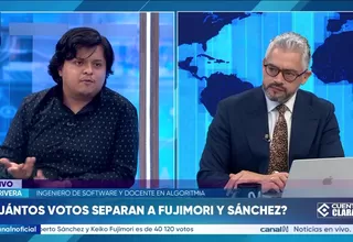 Luis Rivera: Solo nos falta proyectar el 3.5 % de los votos y el margen es 0.16