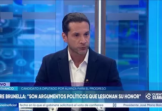 Luis Vivanco: Son argumentos políticos que lesionan el honor de Brunella Horna