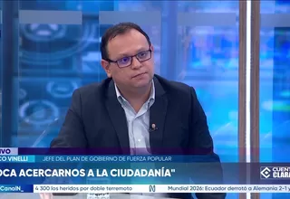Marco Vinelli: Keiko Fujimori está teniendo reuniones para hacer la conformación de su gabinete