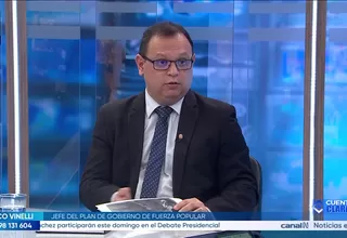 Marco Vinelli: Pedro Castillo y Sánchez no redujeron la pobreza