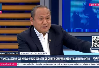 Mariano Gónzalez: "La gran responsable de esto es Dina Boluarte"