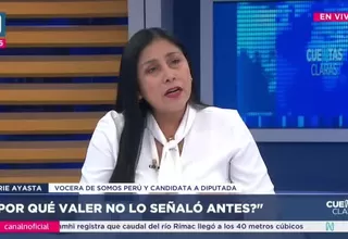 Marie Ayasta: Valer está enojado porque no es parte del círculo de Jerí