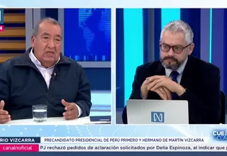 Mario Vizcarra: De ninguna manera habrá asilo, no se fugará