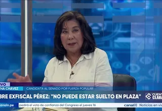 Martha Chávez: José Domingo Pérez debe ser castigado