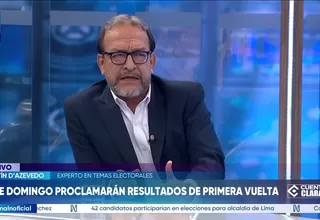 Martín D’Azevedo: Ni el Poder Judicial ni el TC se pueden meter en la jurisdicción del sistema electoral