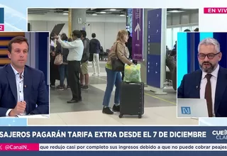 Martín La Rosa: La nueva TUUA encarecerá los viajes de conexión