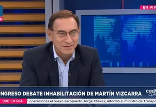 Martín Vizcarra: Tenemos la seguridad que la corte resolverá las inhabilitaciones