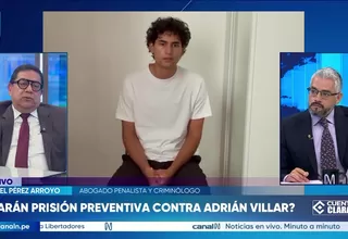 Miguel Pérez Arroyo: Fiscalía debió plantear una imputación por un delito doloso contra Adrián Villar