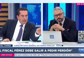 Miguel Torres: El fiscal Pérez debe salir a pedir perdón