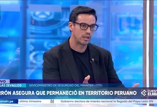 Nicolás Zevallos: Cerrón pone en tela de juicio las capacidades para llevar a cabo casos simbólicos
