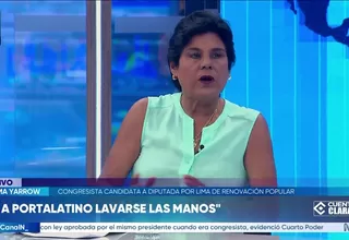 Norma Yarrow: No le daremos la confianza al Gabinete