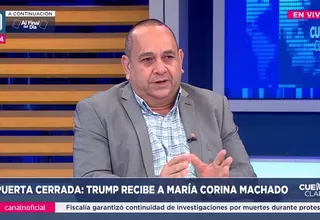 Óscar Pérez: Fue un gesto político significativo la reunión de Donald Trump y María Corina Machado en EE.UU.