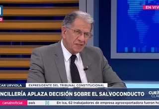 Óscar Urviola: La Constitución nos obliga a conceder asilo