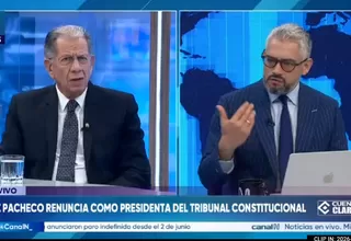 Óscar Urviola: Se trata de un lamentable desacuerdo entre Luz Pacheco y el pleno del TC
