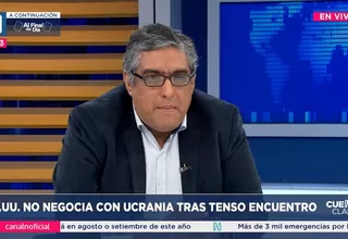 Óscar Vidarte: Trump tuvo una actitud poco diplomática con el presidente de Ucrania