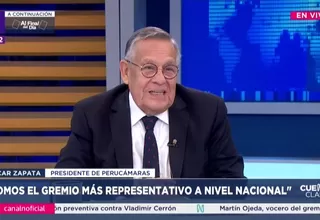 Óscar Zapata: Creo que José Jerí lo está haciendo bien