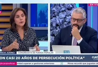 Patricia Juárez: Hay mucha gente que tiene un antifujimorismo latente