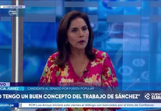 Patricia Juárez: Jamás dijimos que el sistema electoral cometió fraude