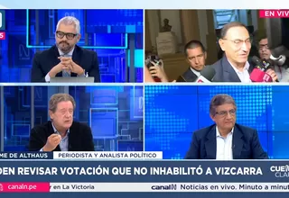 Piden revisar votación que no inhabilitó a Vizcarra 