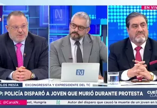 PNP: Policía disparó contra joven que murió en protesta
