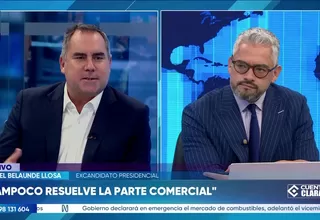 Rafael Belaunde Llosa: Roberto Sánchez representa un peligro mucho mayor
