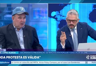 Rafael López Aliaga: Seré una oposición constructiva