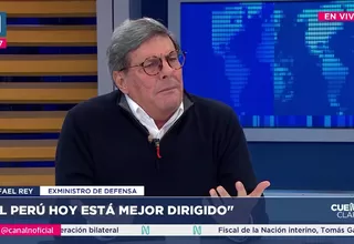 Rafael Rey: El Perú hoy está mejor dirigido