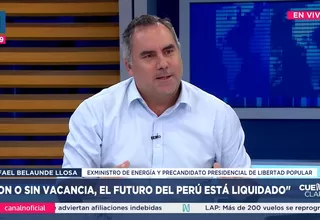 Raúl Belaunde Loza: Gustavo Adrianzén debe irse censurado y no aparecer nunca más