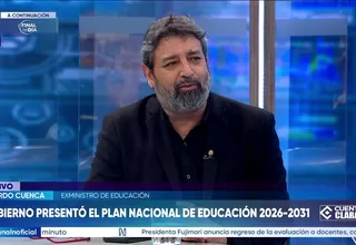 Ricardo Cuenca: Más daño se hizo a la educación durante el gobierno de Dina Boluarte que en el de Pedro Castillo