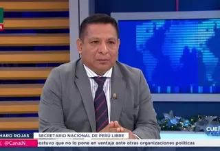 Richard Rojas: Esperamos que le den la libertad a Vladimir Cerrón