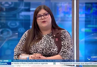 Romina Uribe: Mesas directivas de diputados y senadores no deberían recaer sobre Fuerza Popular