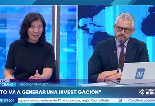 Romy Chang: Fiscalía debería iniciar una investigación sobre el caso de la empresa auditora que contrató la ONPE 