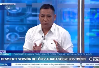 Samuel Daza: El Estado sí pagó por esos trenes, las cosas se hicieron al revés