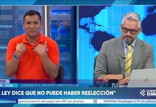 Samuel Daza: El JNE debe pronunciarse sobre la situación de Rafael López Aliaga
