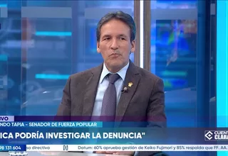 Segundo Tapia: Ética debería investigar caso de diputada Palomino, acusada de insultar a familiar de Castillo