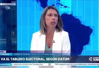 Urpi Torrado: Casi el 40% de peruanos no tiene posición política