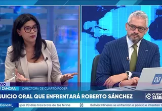 Vicky Zamora: El caso de Roberto Sánchez es una investigación que lleva 6 años
