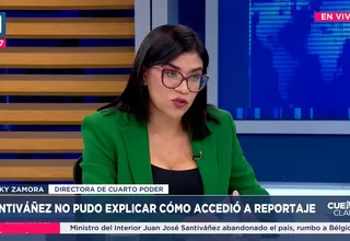 Vicky Zamora: No dejaremos de investigar porque la presidenta o su entorno se sientan incómodos