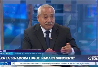 Víctor Flores: Para la senadora Luque nada es suficiente