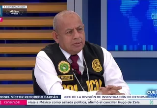 Víctor Revoredo: "La PNP tiene un plan estratégico"