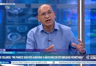 Waldo Mendoza consideró que, cada vez que hubo un fenómeno de El Niño en el país, la economía se retrajo